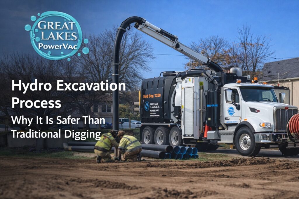 Hydro Excavation Process