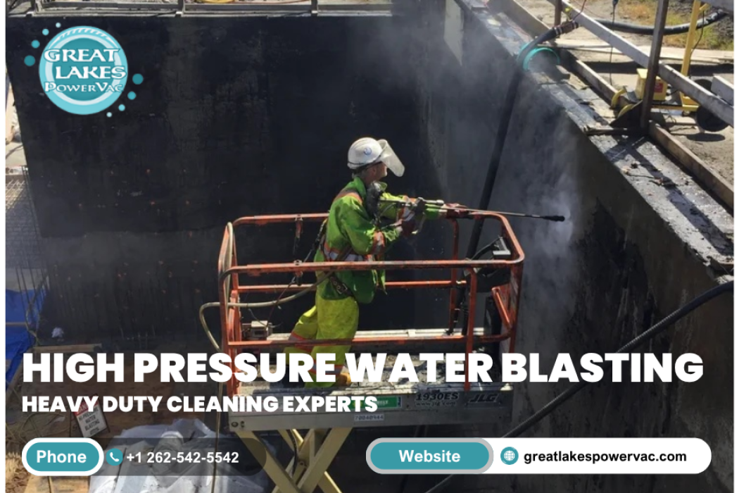 high pressure water blasting