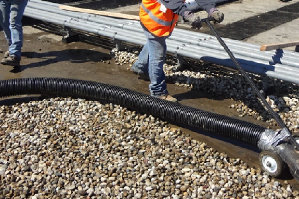 industrial roof ballast vacuum
