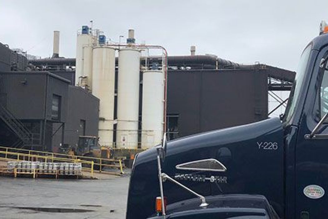 commercial truck of Kohler manufacturing facility